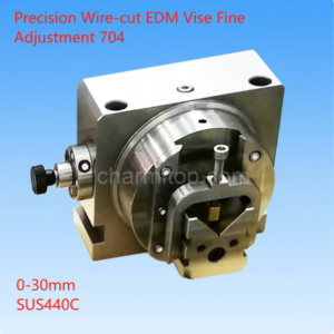 CMP-704 Precision Sine Vise Sealed Indexing Fixture Device SUS440 Stainless steel Vice Jig Tools for EDM Wire-cut Machine