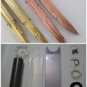 electrode tube + seal parts set=8504pcs/lot