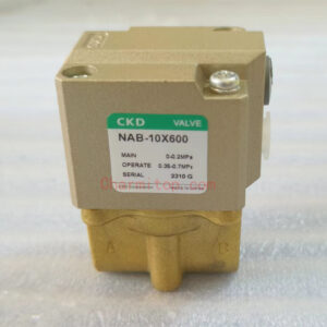 CKD Valve NAB-10X600 Solenoid Valve SAB1W-10-0B Electromagnetic Valve NAB-20AX1224 for Wire EDM Machine