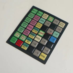 A98L-0001-0992#E F16 Operation panel Keyboard mask Control panel Button film Hand control box film for Fanuc EDM Machine  DWC-iA,iB,iC