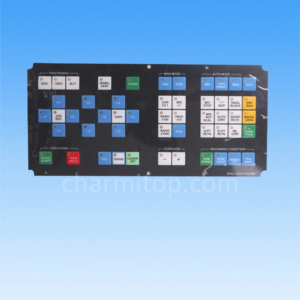 A98L-0005-0055#B F10 Fanuc wire edm membrane sheet (keyboard mask) keyboard panel control panel/DWC-a-A,B,C, Series