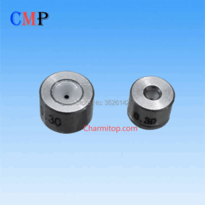 Diamond Guide 0.25mm C101 C102 Wire Guide Upper 100432511 Lower 100430586 for Charmilles Wire cut EDM Machine 2pcs/pair