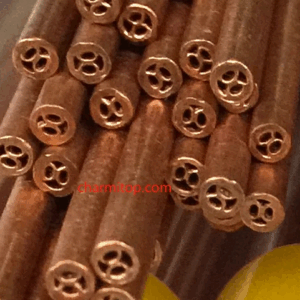 20 pcs/ tube Copper tube /3 holes Electrode tube/ multi hole copper tube 3.1*400mm/ 2.0-3.0-4.0-5.0*400mm for Drilling EDM