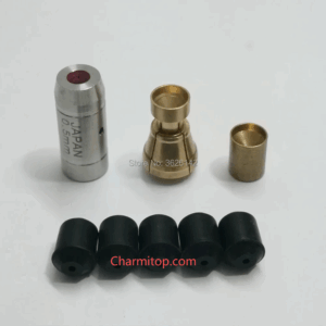 TS Guide Set Sodick K1C Guide Suit 0.2-3.0 Collet Pipe Guide Seal Rubber (Color Random) for Sodick SSG Small-hole Drilling EDM